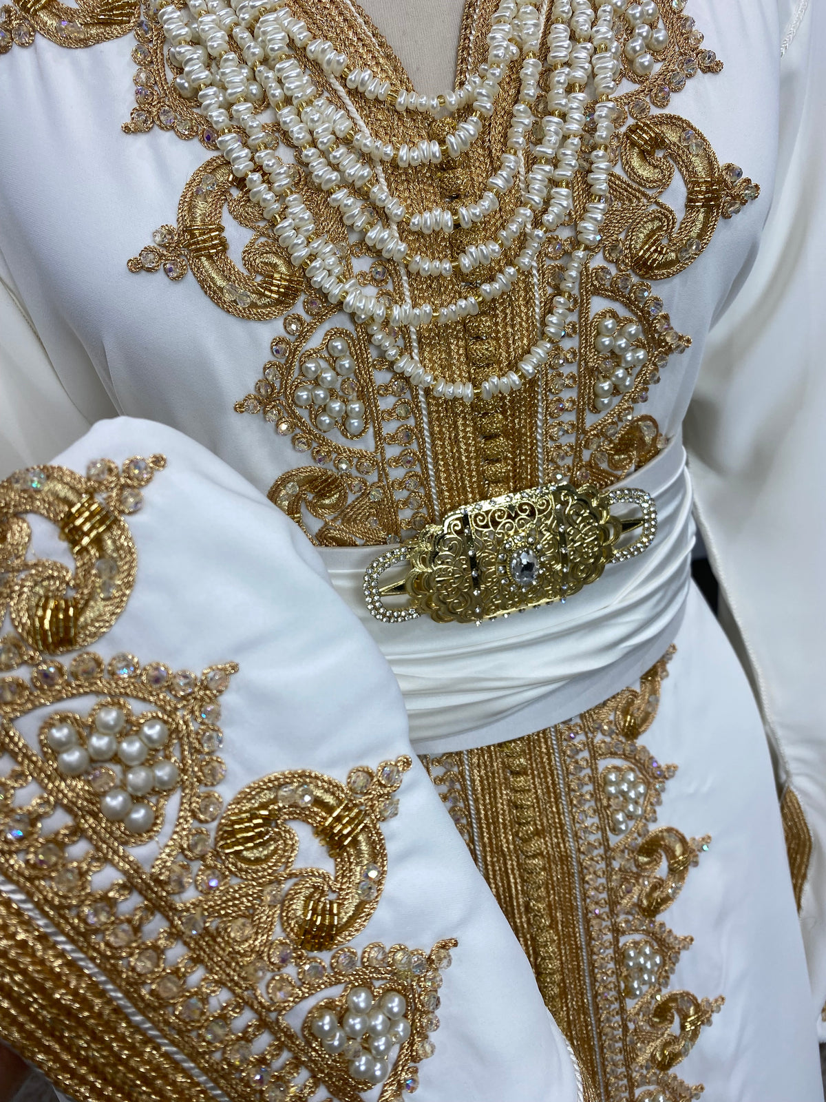 Caftan blanc