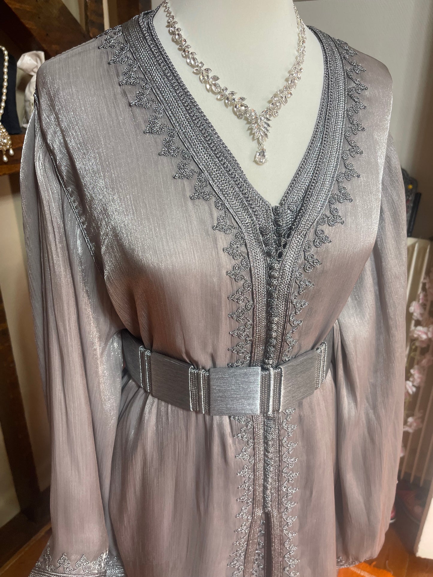Organza gris