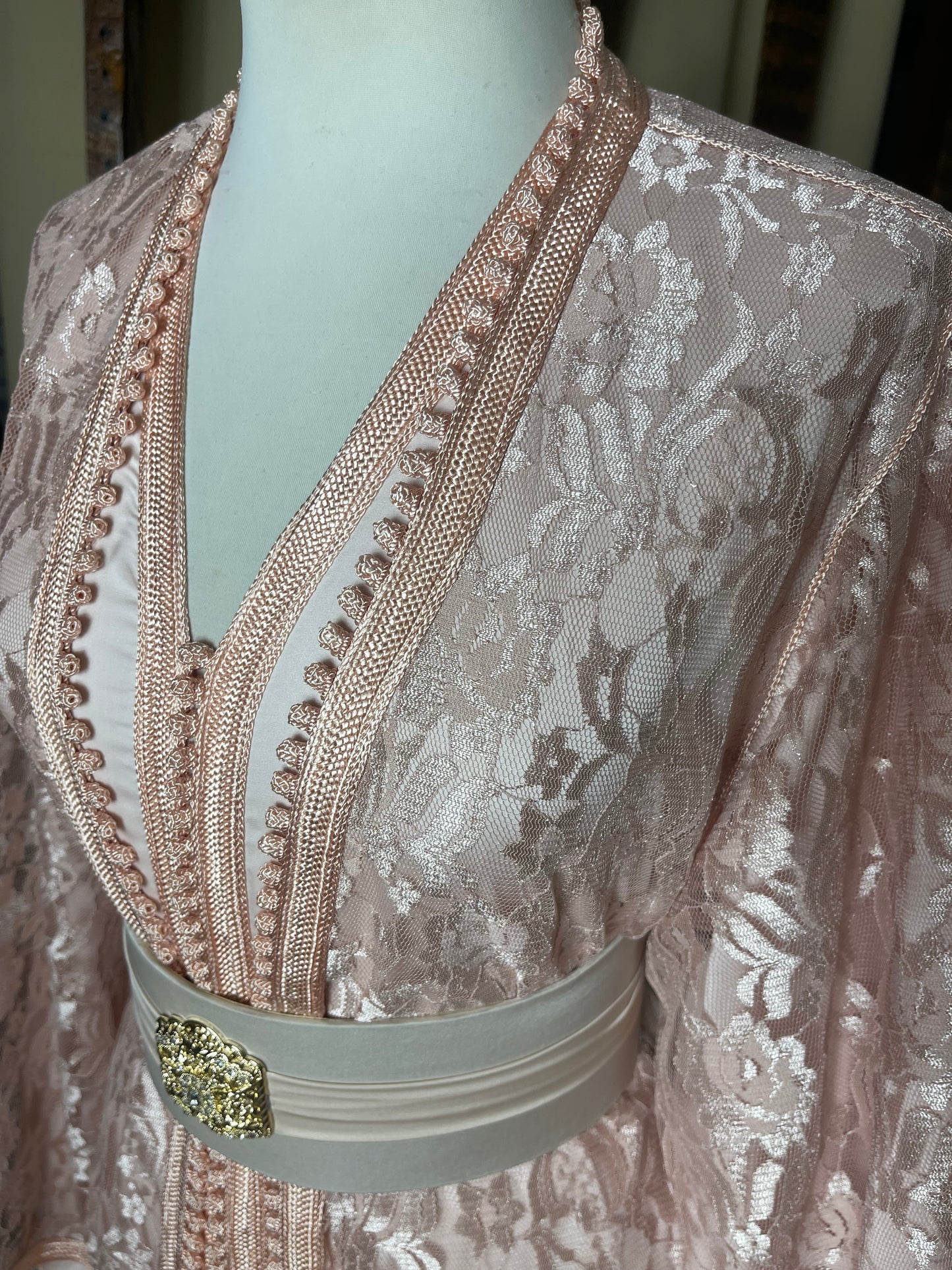 Pink Lace Takchita 🌸