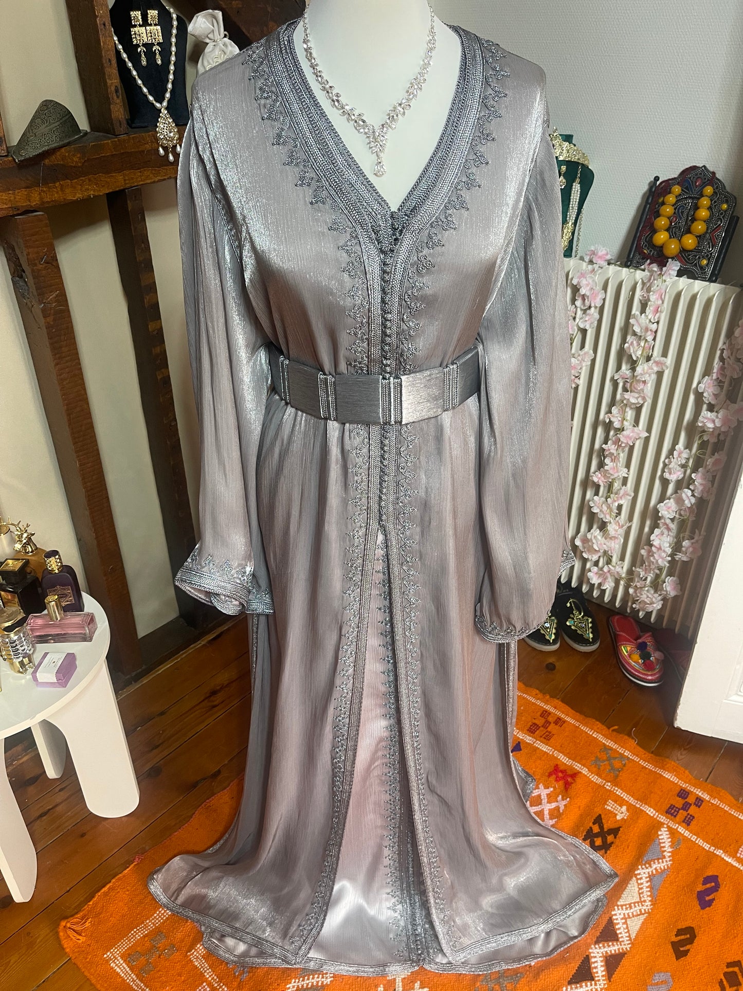 Organza gris