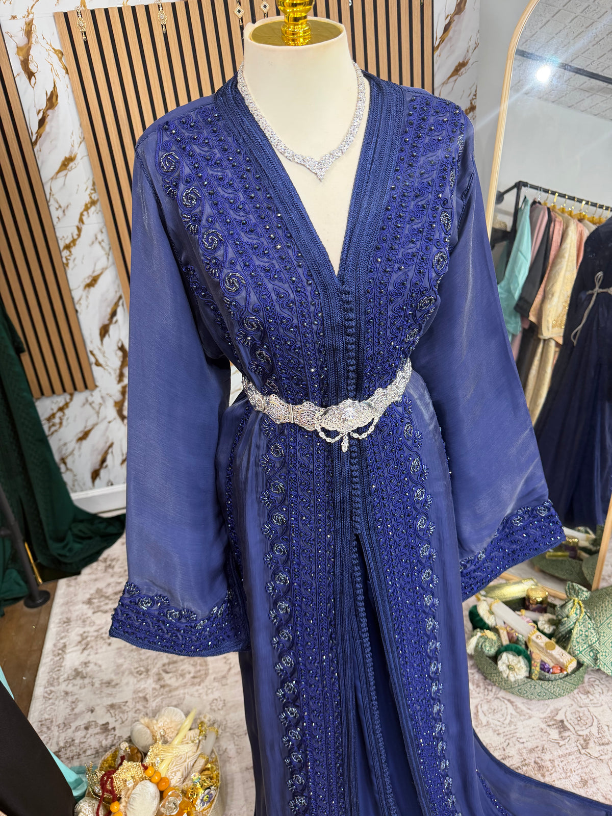 Organza perlée