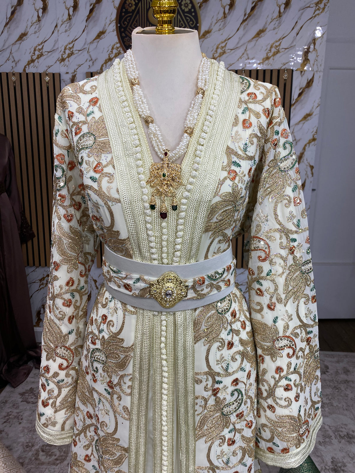 Sari jaune banane