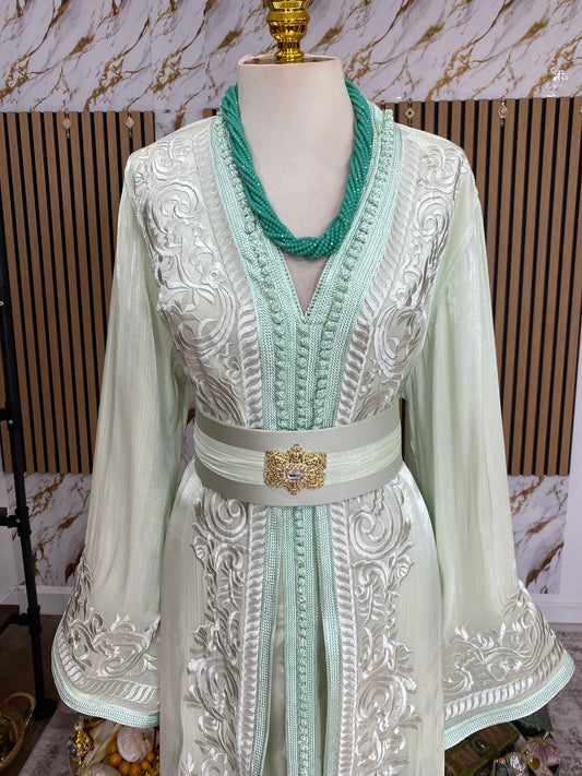 Organza brodée
