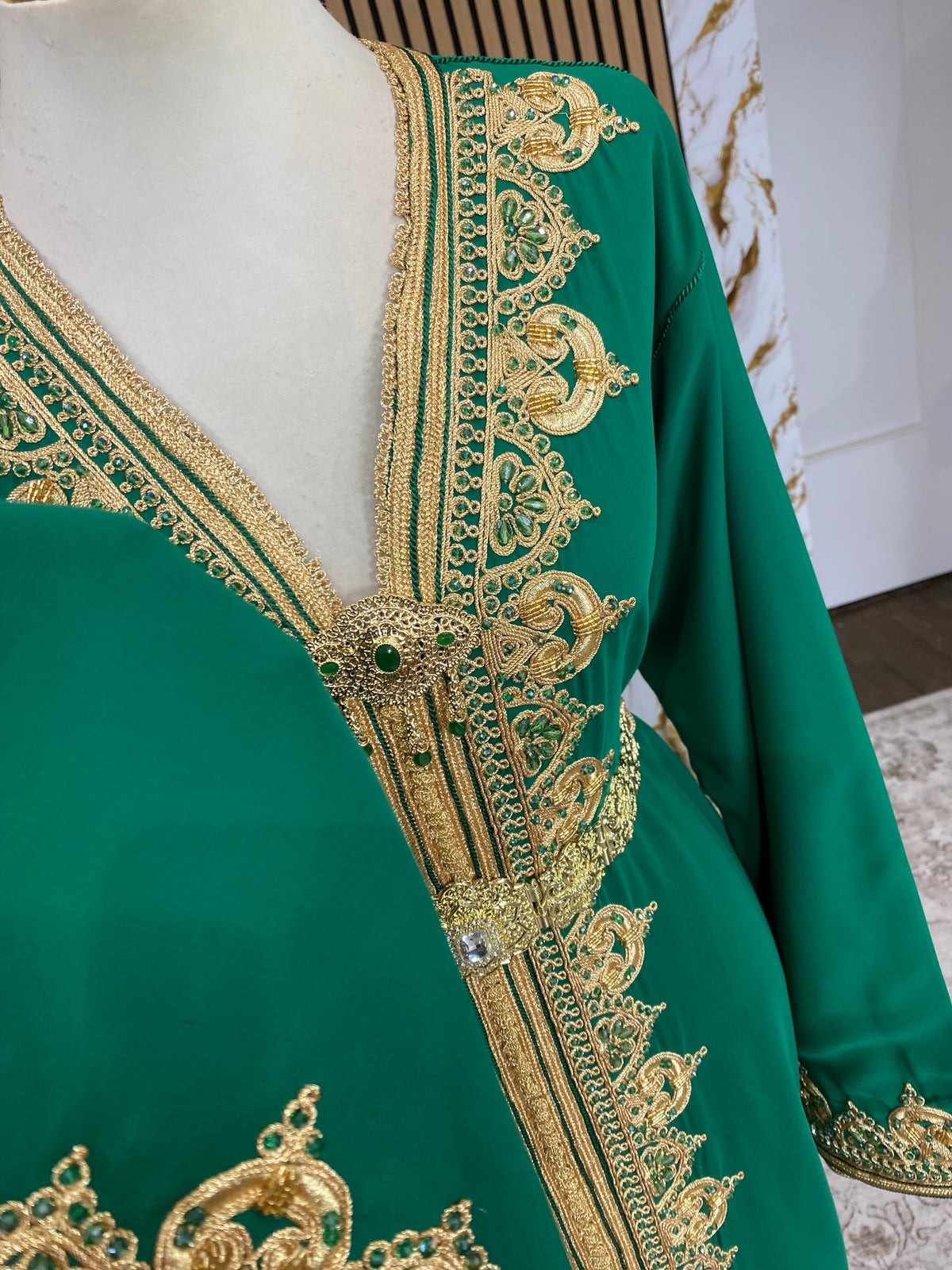 Caftan vert Royale