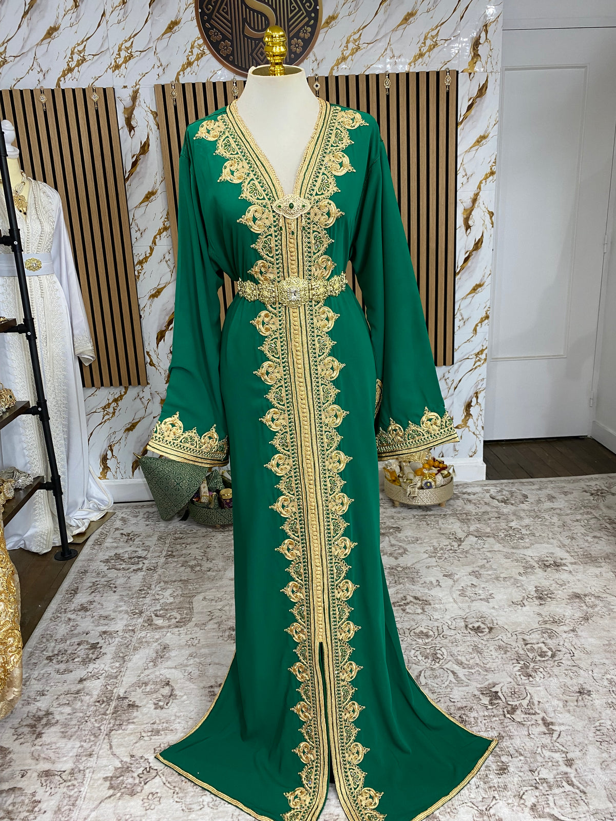 Caftan vert Royale