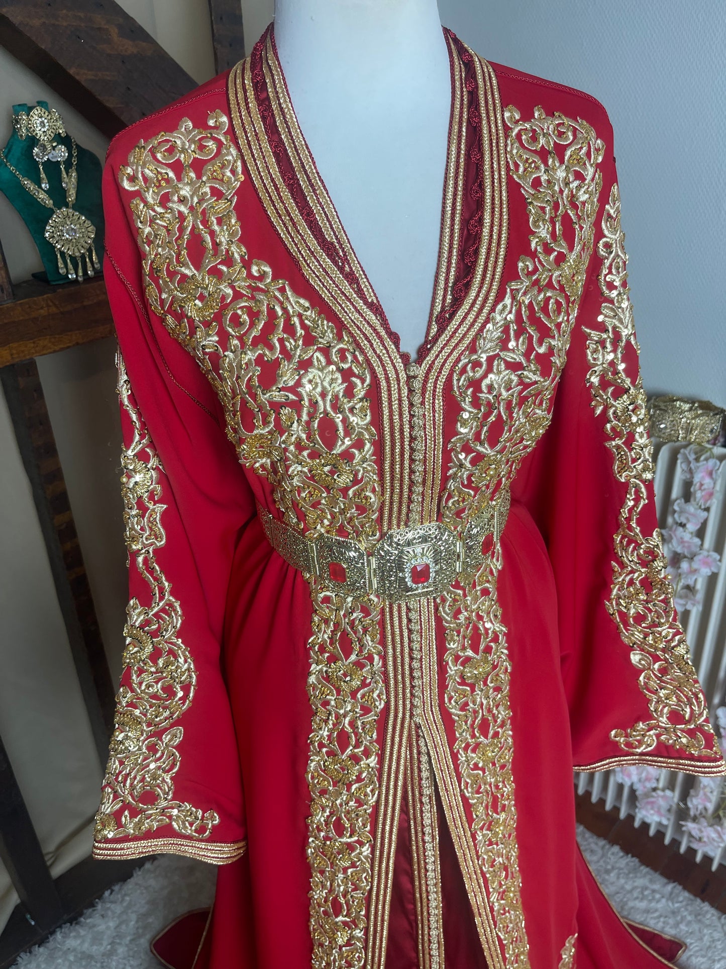 Takchita Chargée Rouge ❤️