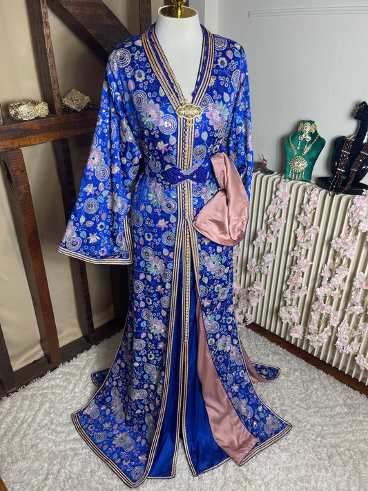 SARI Floral Blue R
