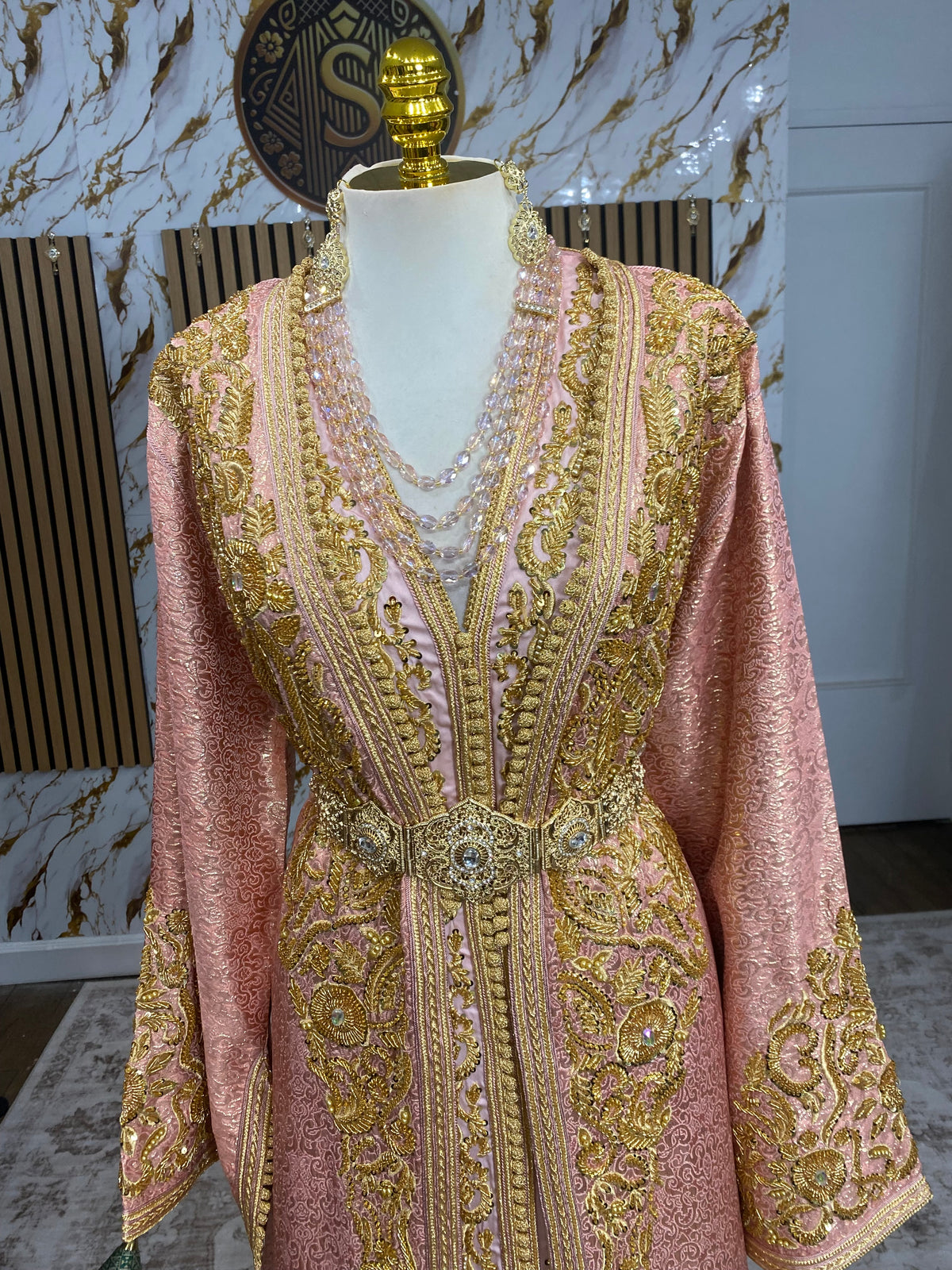 Brocart rose - Negafa