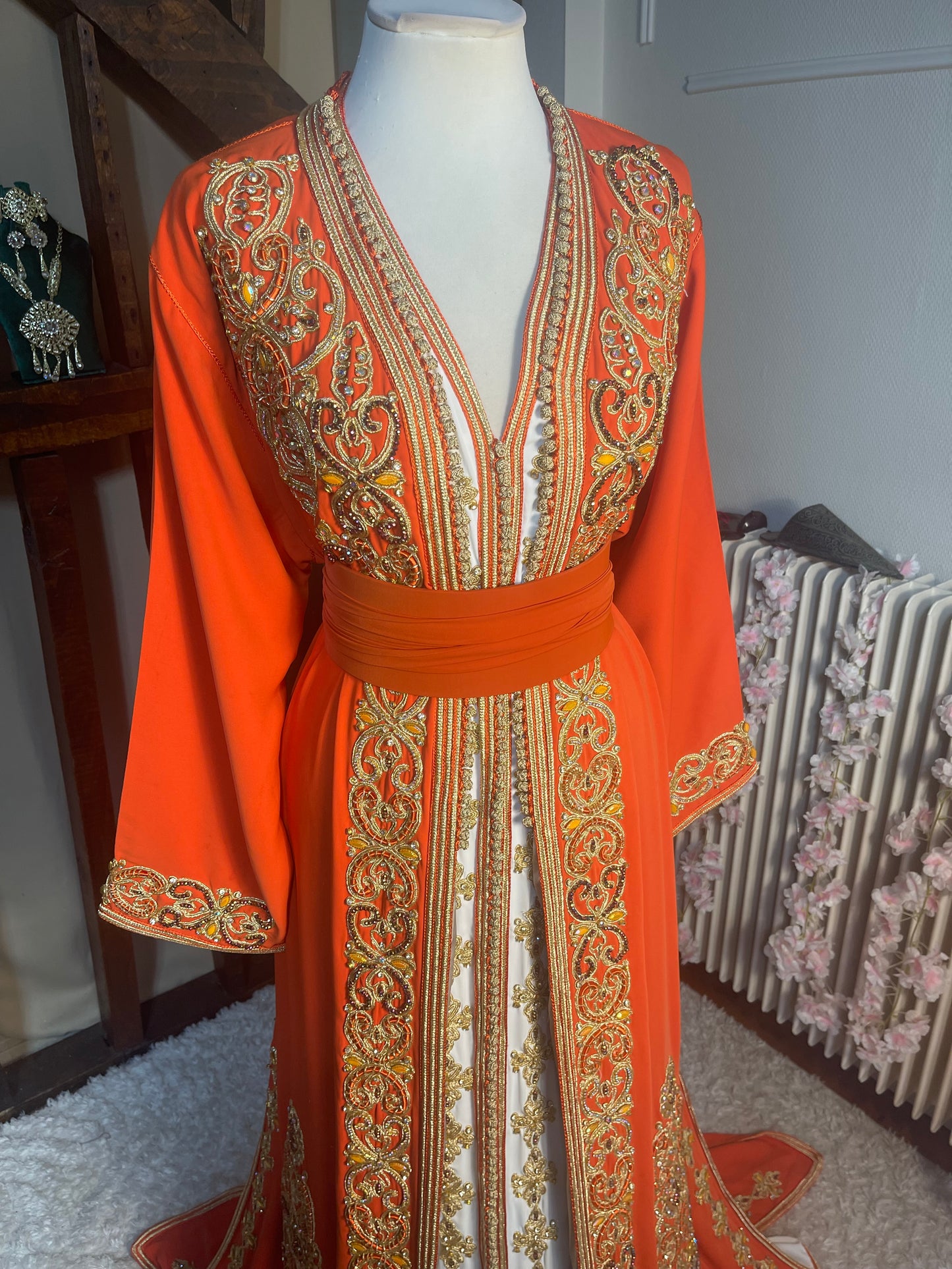 Takchita Mariage Orange 🧡