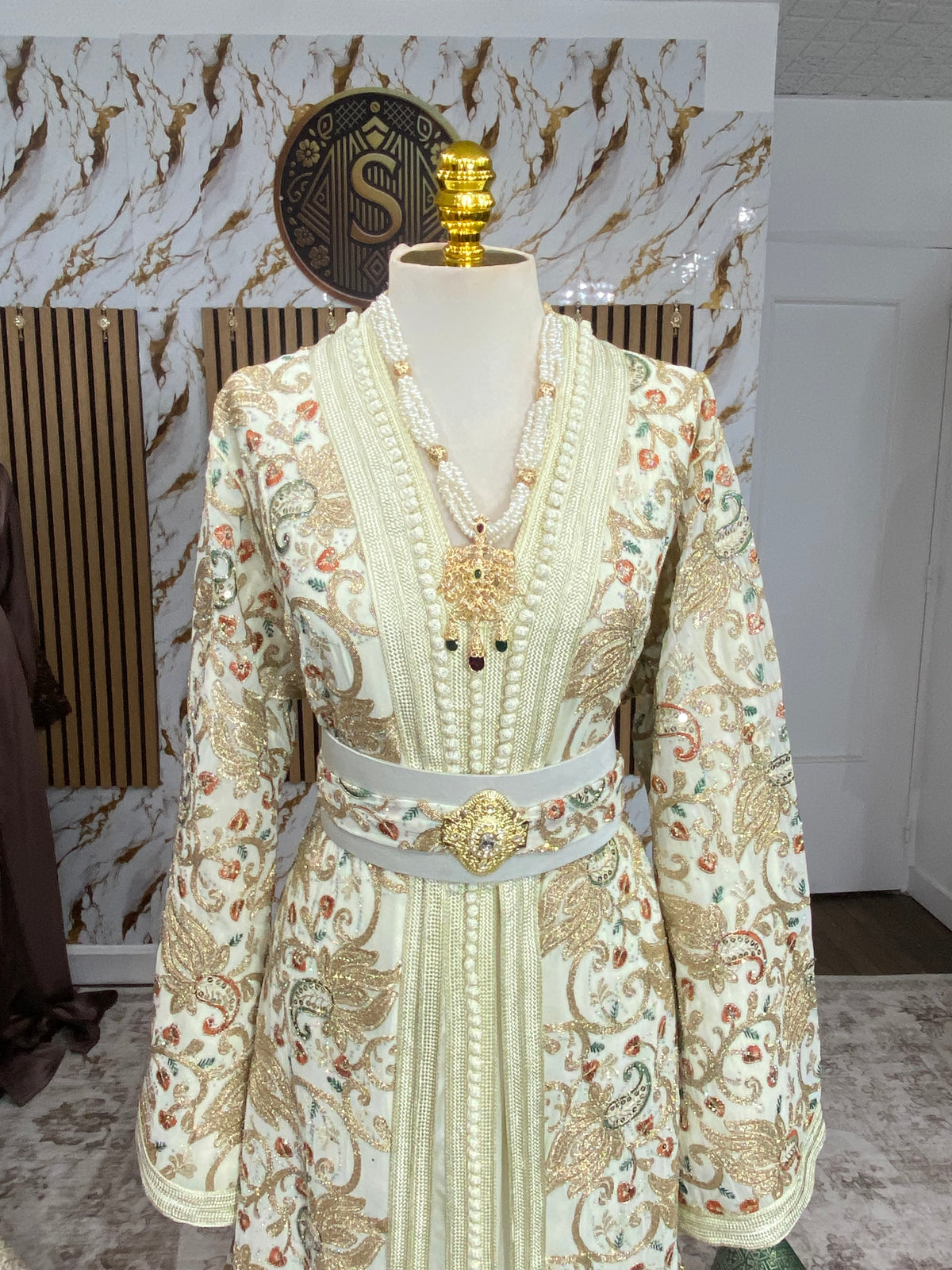 Sari jaune banane
