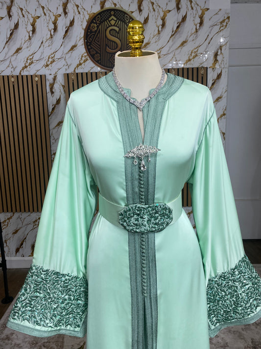 Drap de soie - Anis