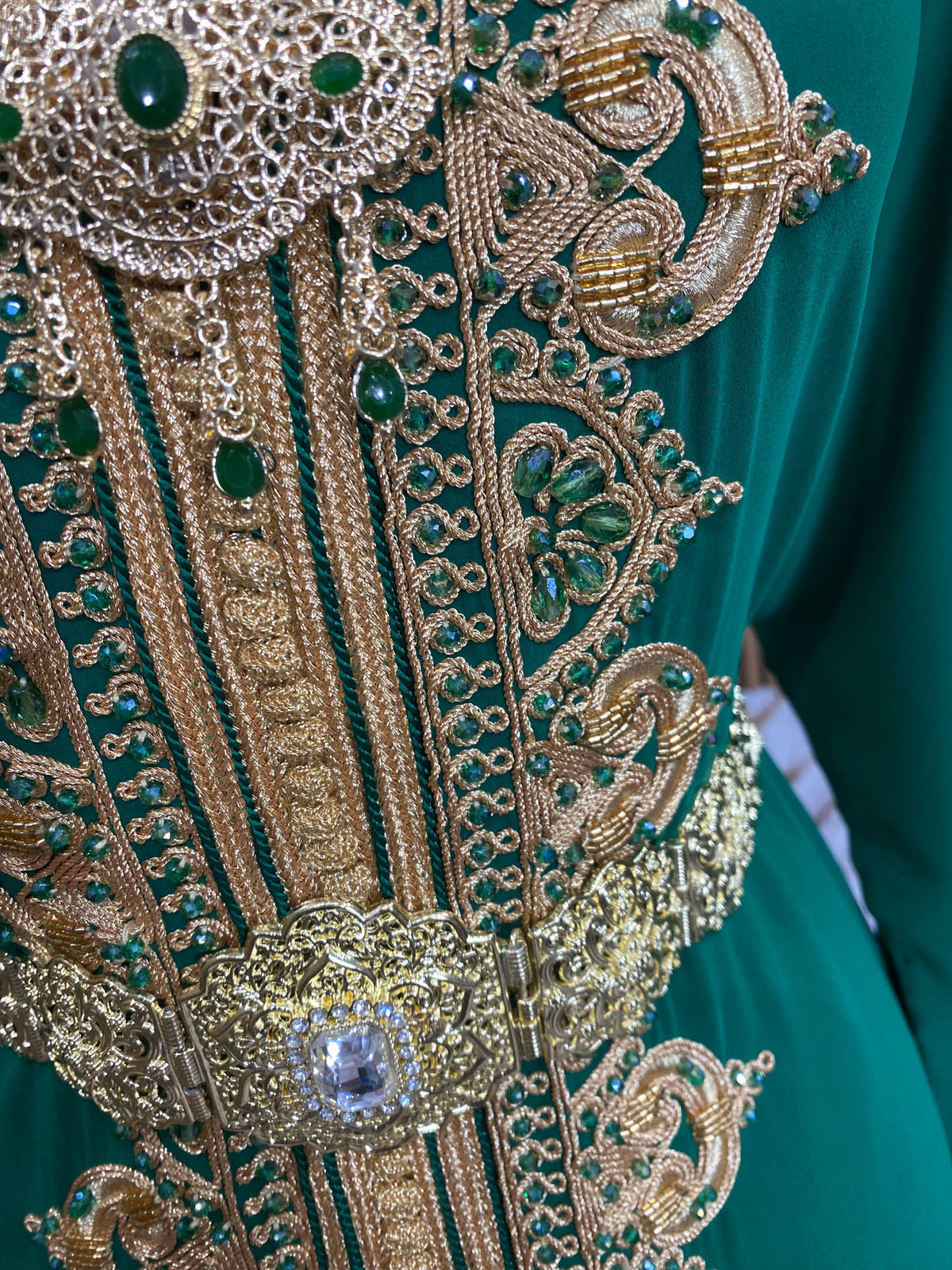 Caftan vert Royale