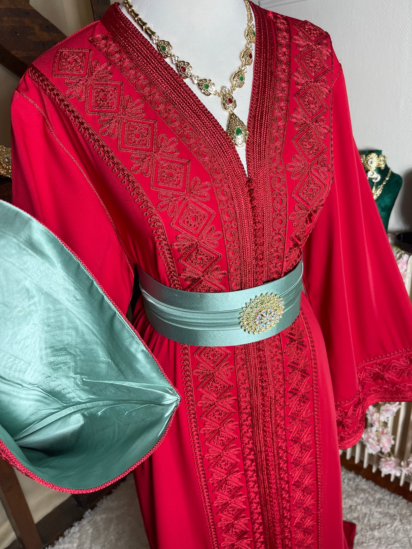 Caftan Hdor Rouge