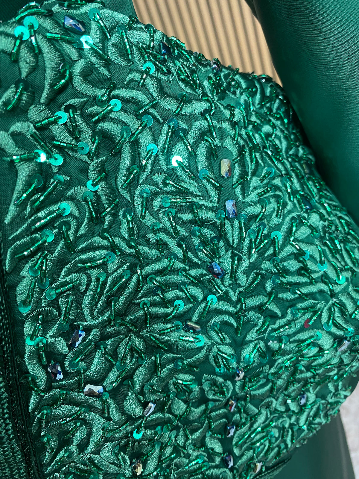 Drap de soie - Vert Royal