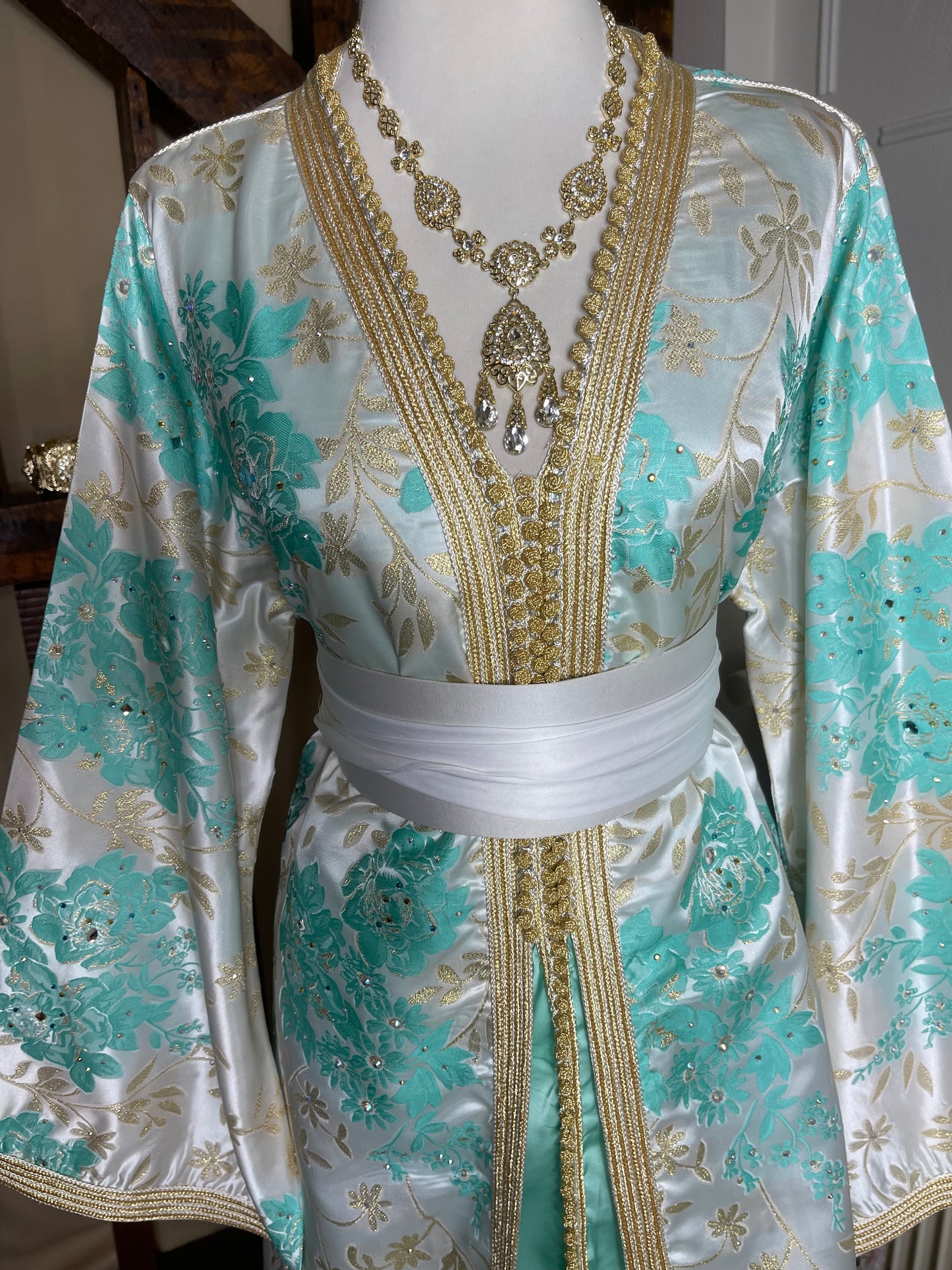 Takchita Brocart Turquoise