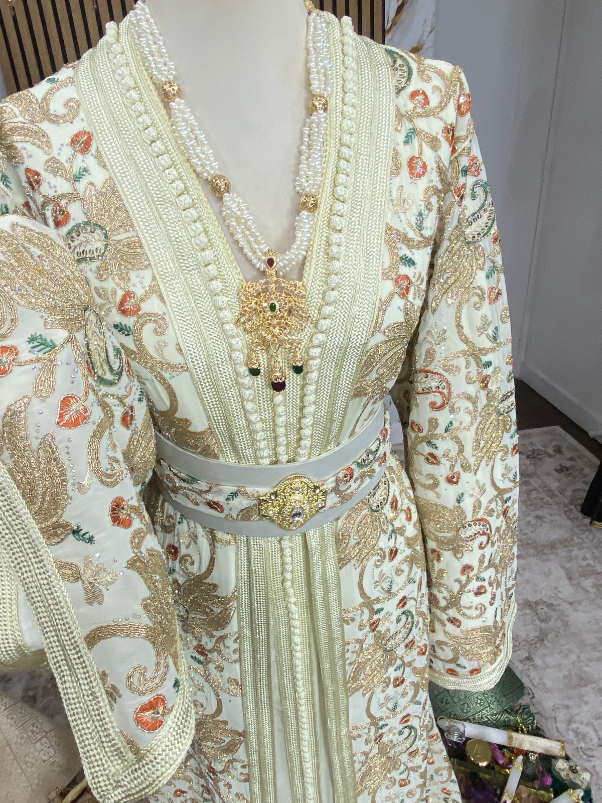 Sari jaune banane