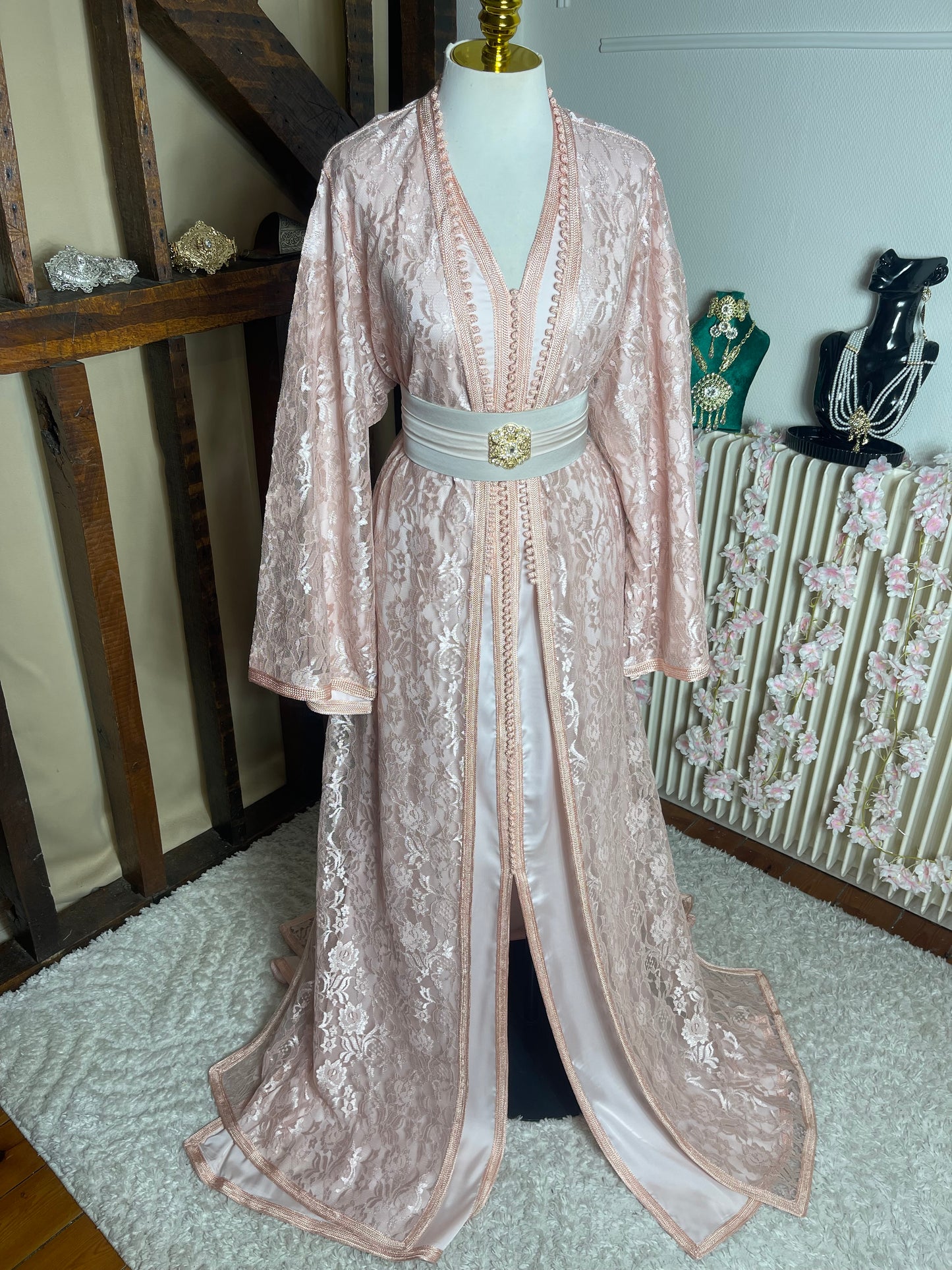 Takchita Dentelle Rose 🌸