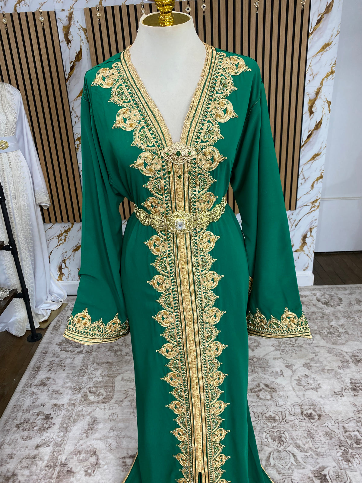 Caftan vert Royale