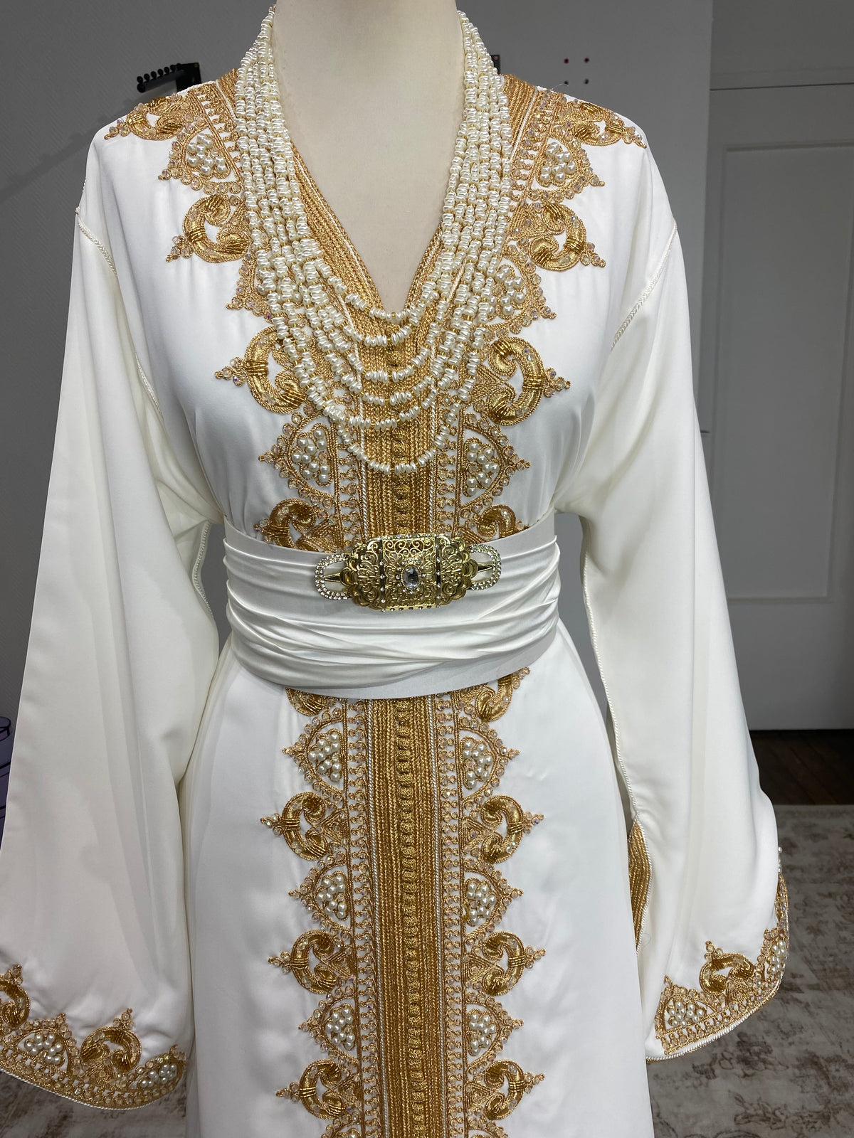 Caftan blanc