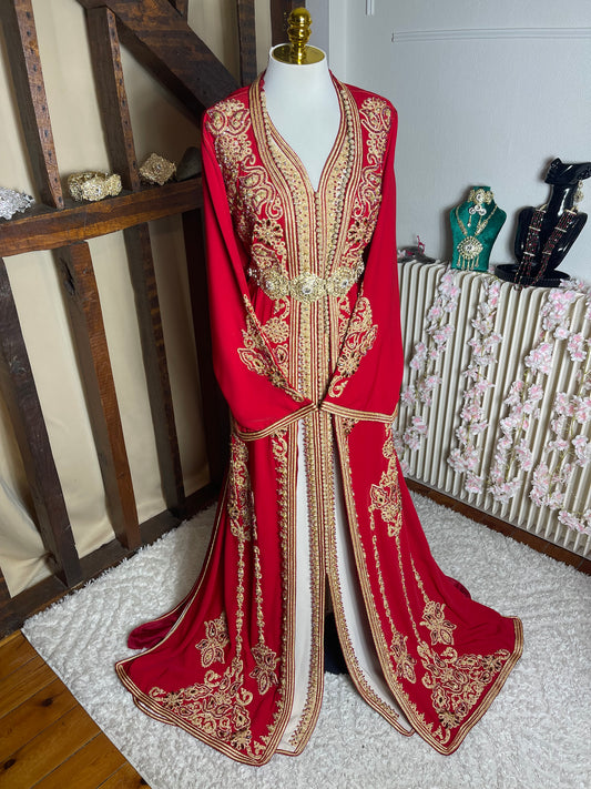 Takchita Chargée Rouge ❤️