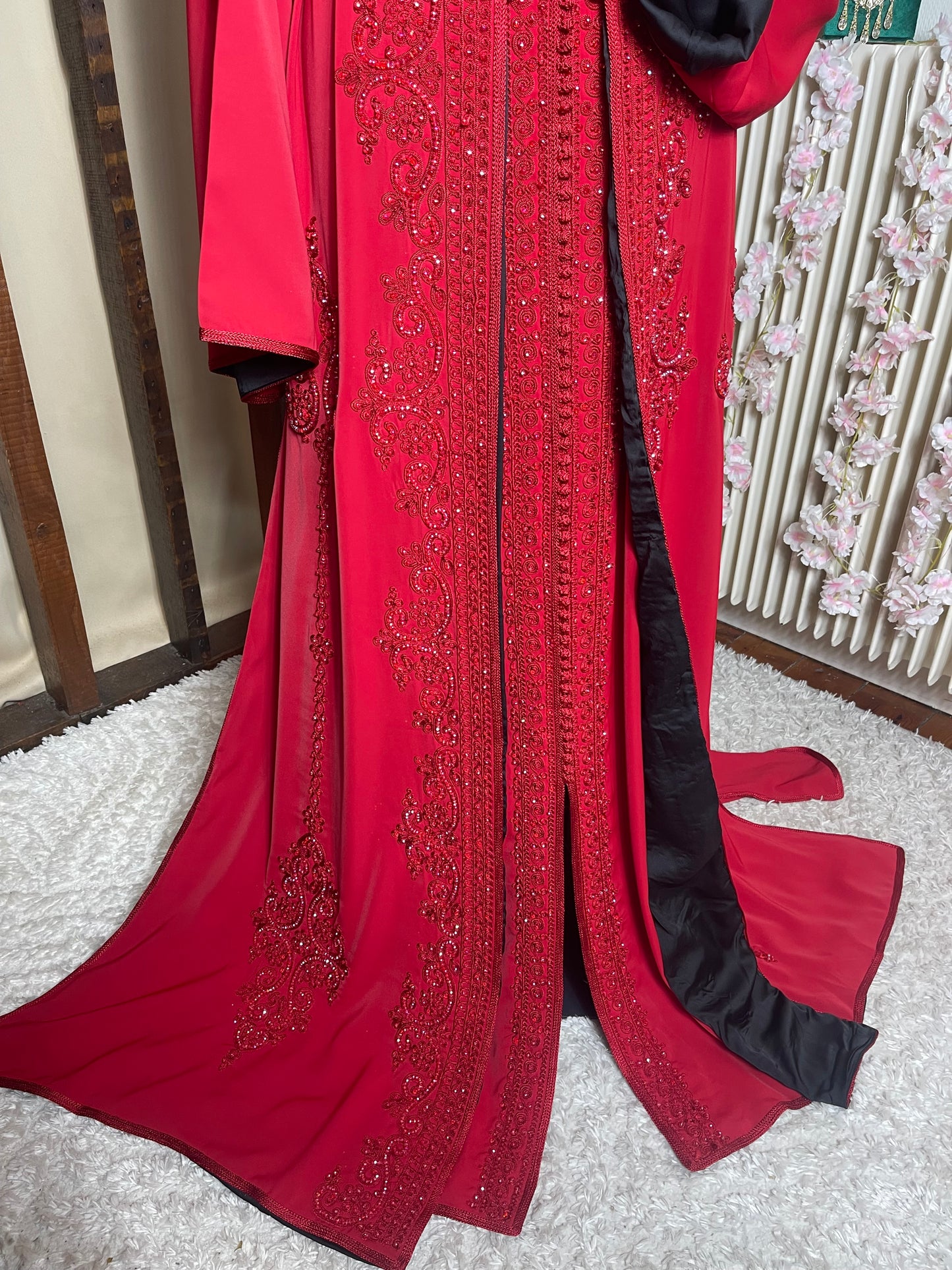 Takchita Perlée Rouge 🖤