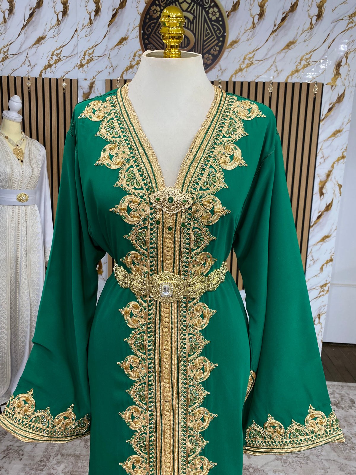 Caftan vert Royale