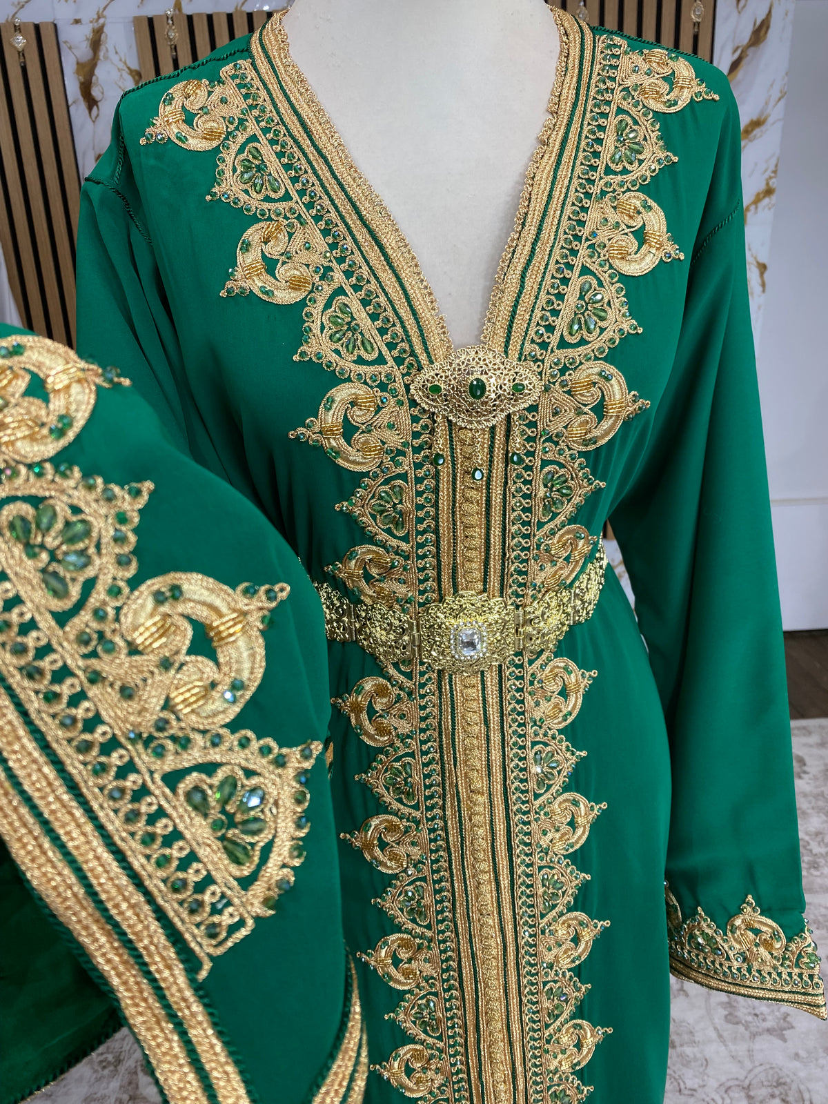 Caftan vert Royale