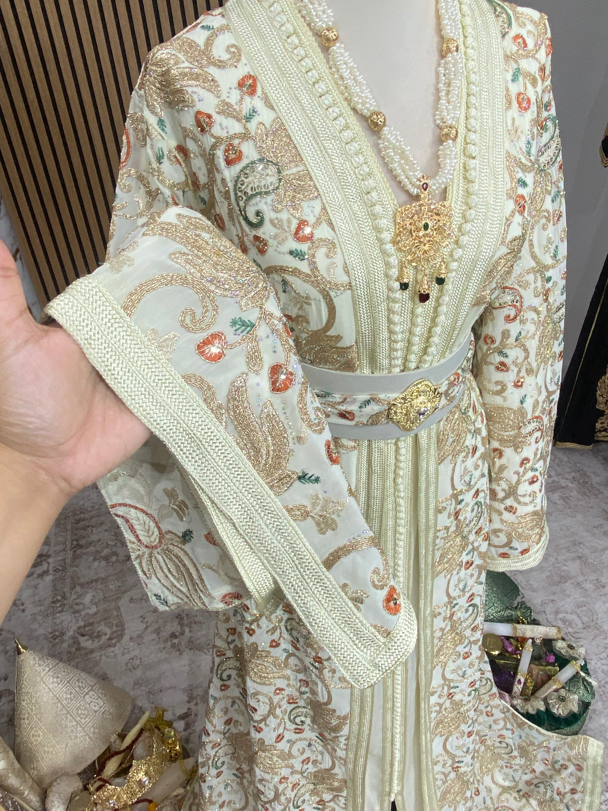 Sari jaune banane