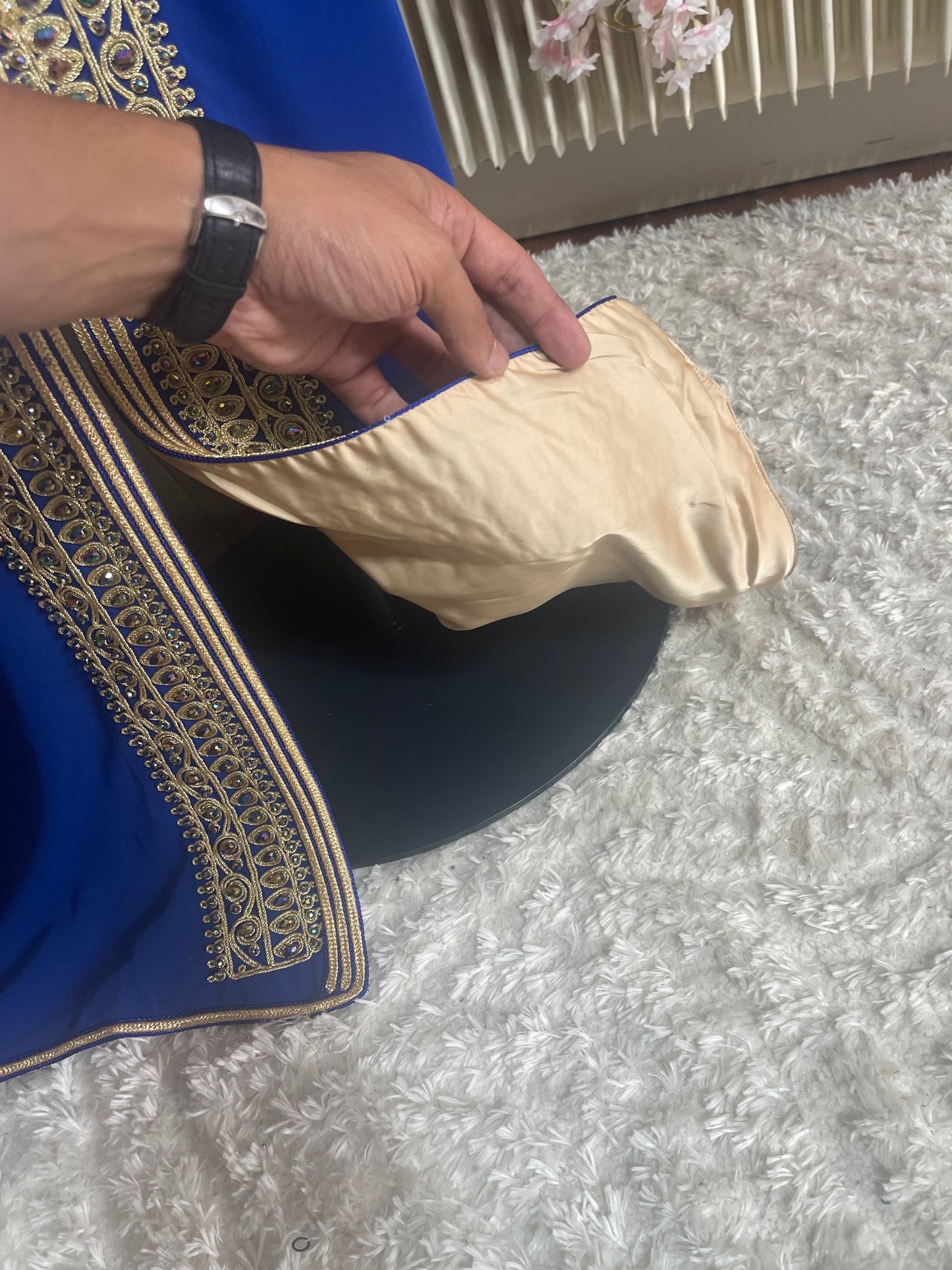 Caftan Mounasaba Bleu