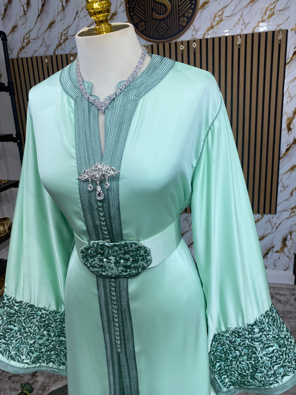 Drap de soie - Anis