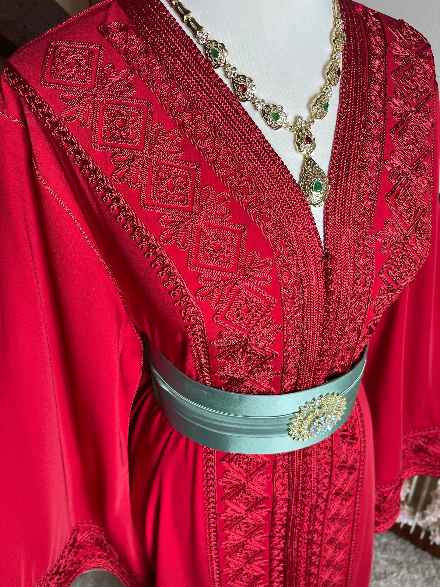 Caftan Hdor Rouge