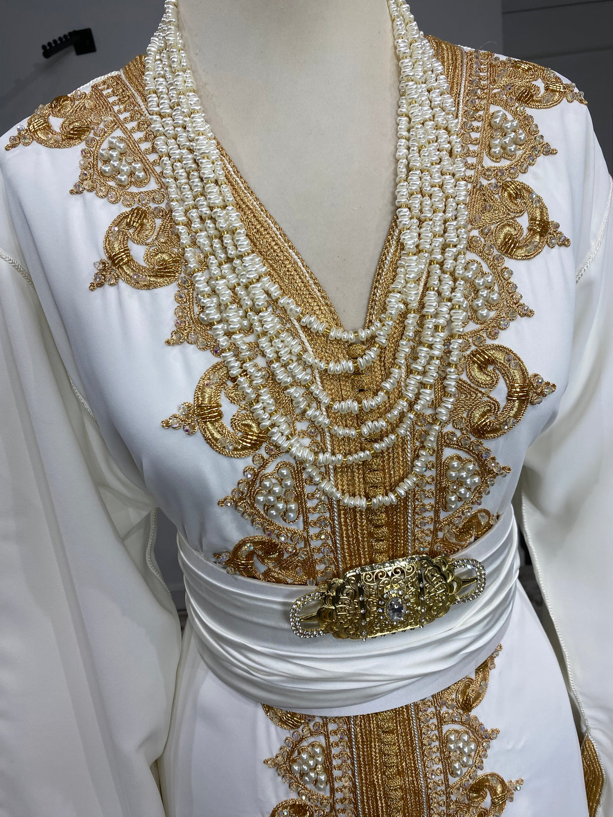 Caftan blanc