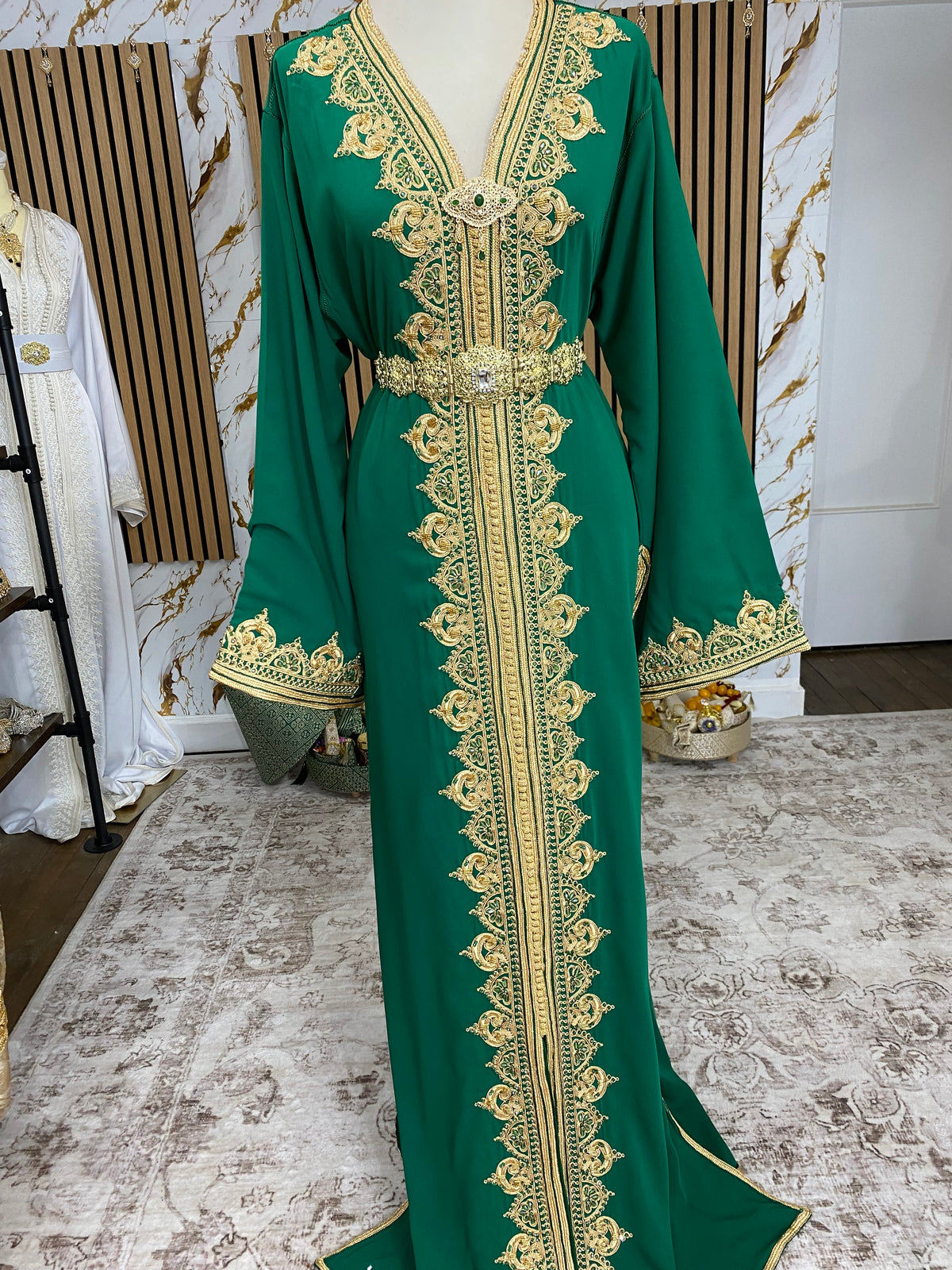 Caftan vert Royale