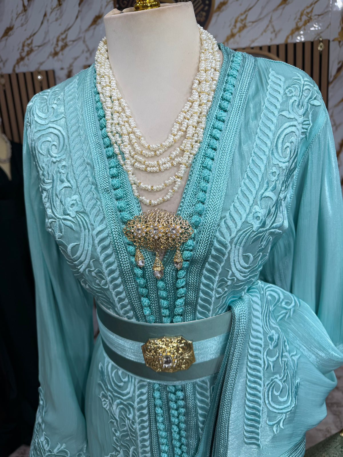 Organza brodée