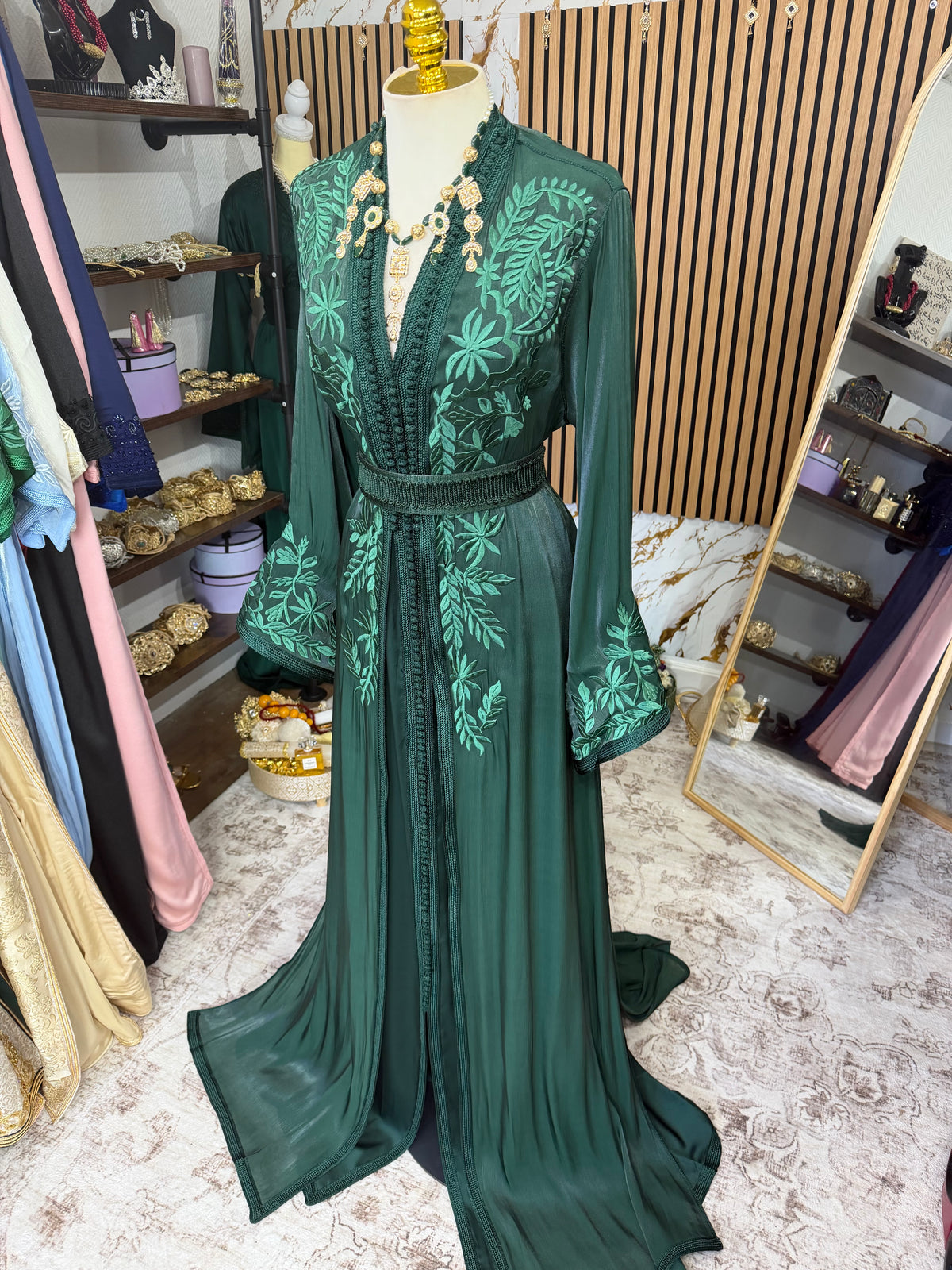 Organza brodée