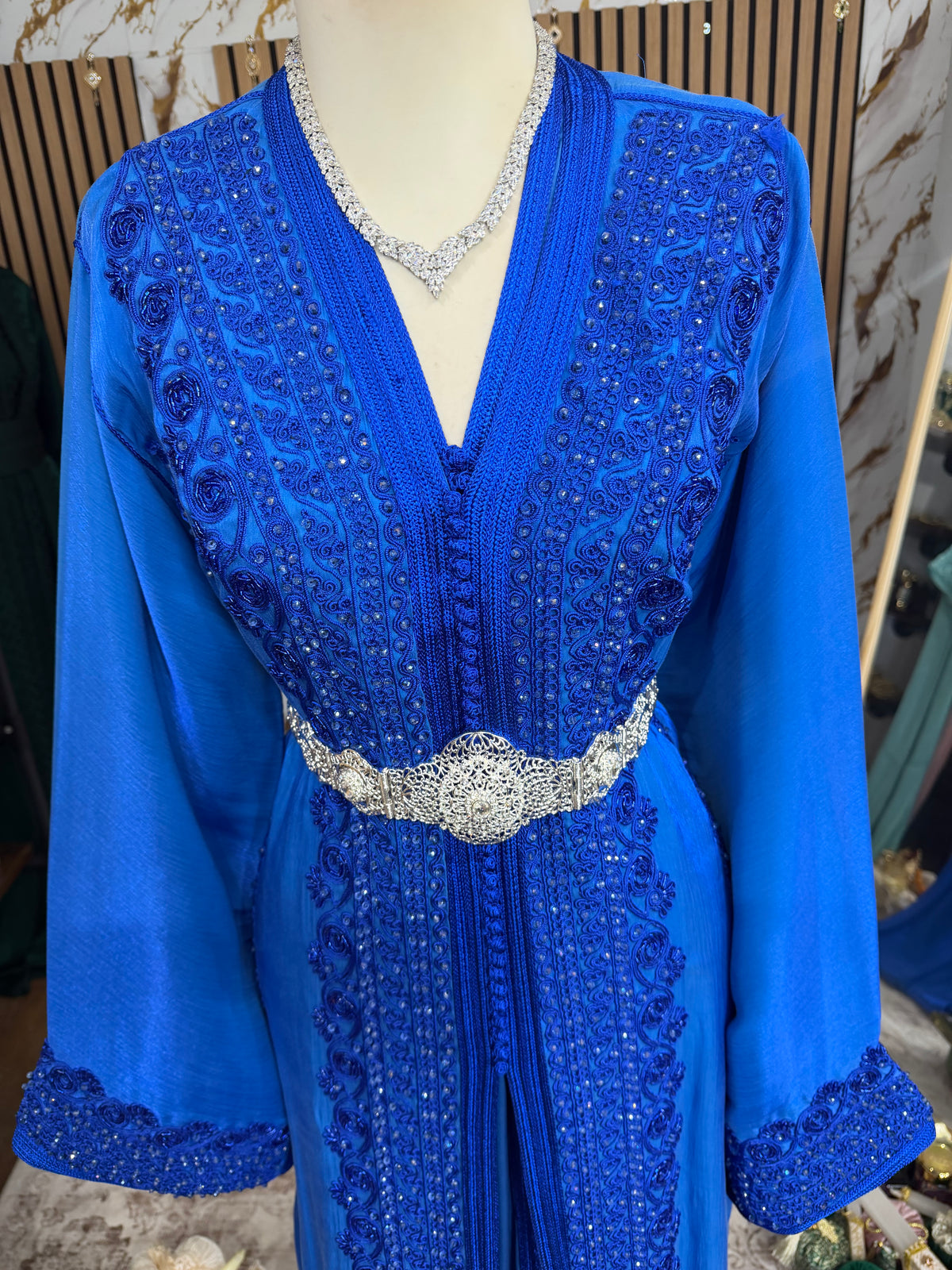 Organza perlée