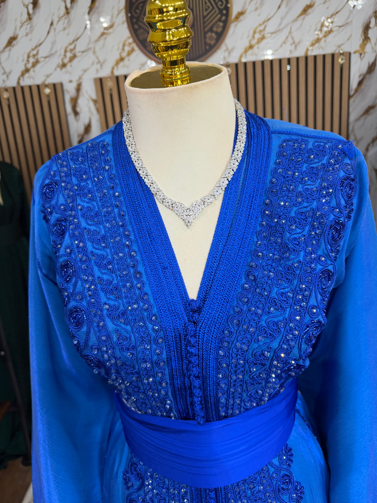 Organza perlée