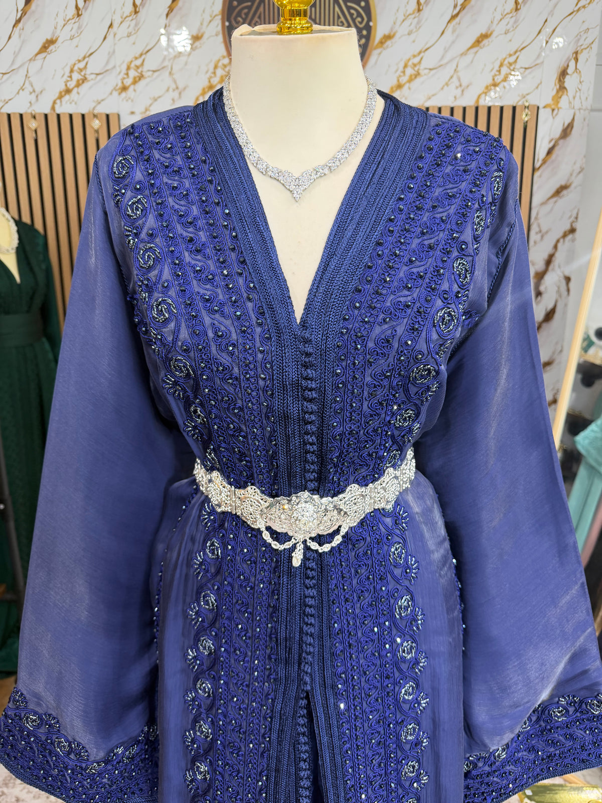 Organza perlée
