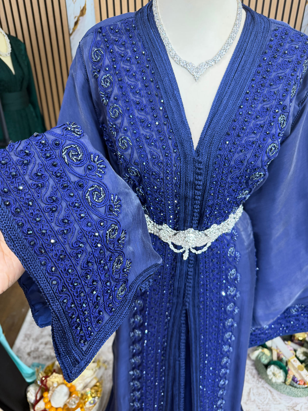 Organza perlée